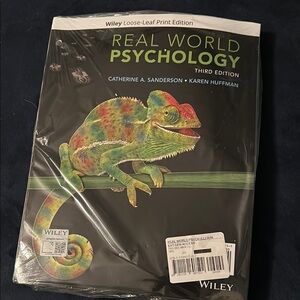 Wiley Real World Psychology Textbook Third Edition
